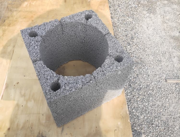 betonski element odzak dimnjak 27x27x25